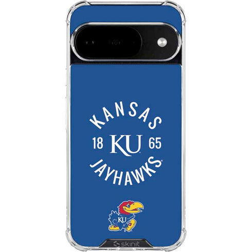 University of Kansas Jayhawks KY 1865 Google Pixel 10 Clear Case